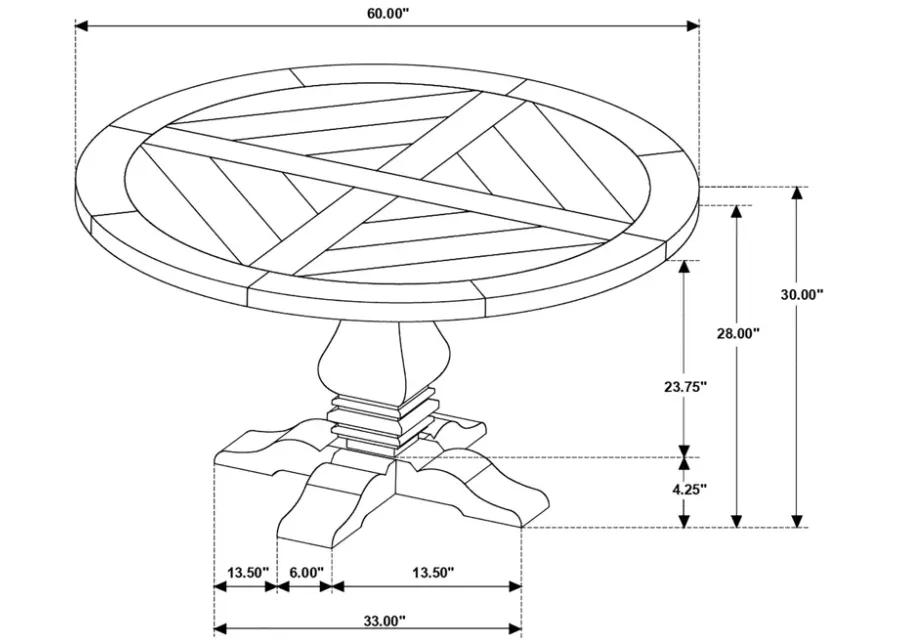 Florence - Round Dining Set