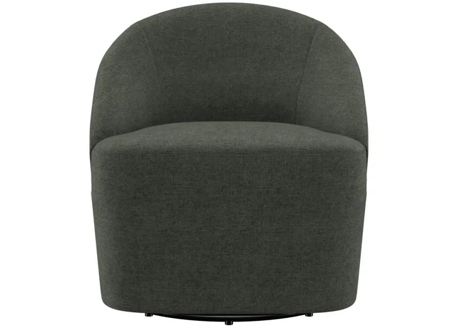 Leon - Upholstered Accent Swivel Barrel Chair