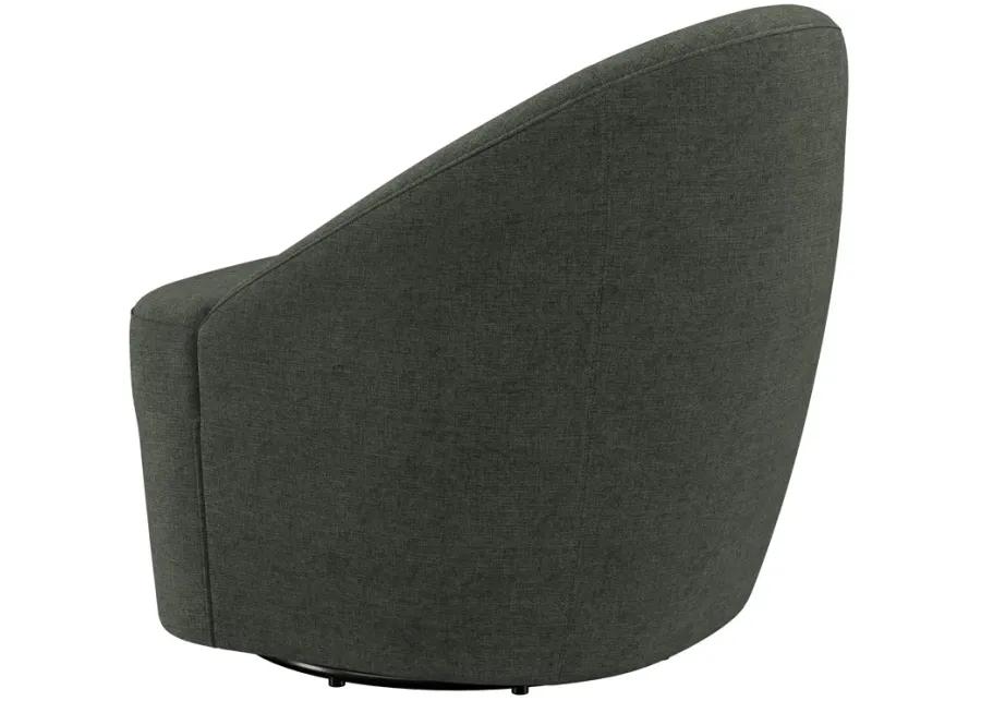 Leon - Upholstered Accent Swivel Barrel Chair