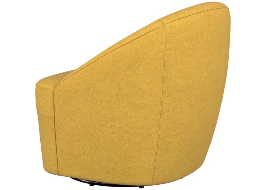 Leon - Upholstered Accent Swivel Barrel Chair