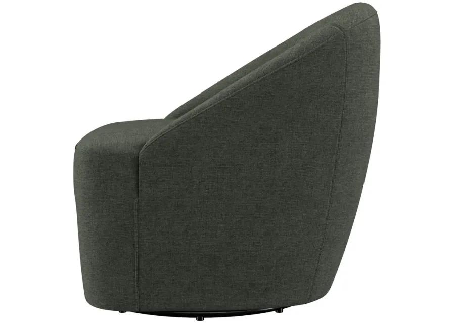 Leon - Upholstered Accent Swivel Barrel Chair