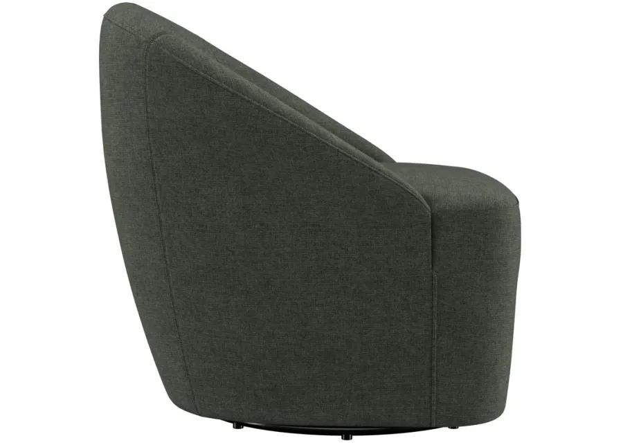 Leon - Upholstered Accent Swivel Barrel Chair