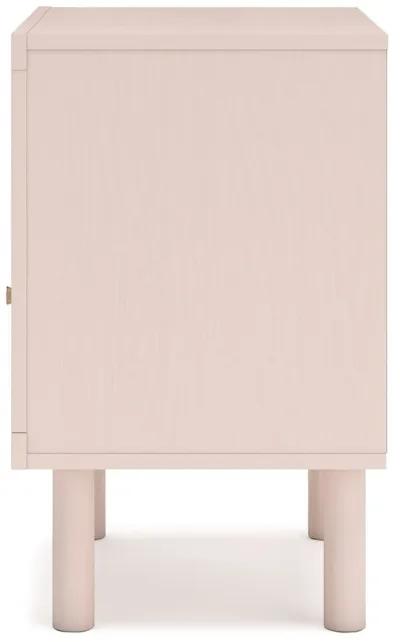 Wistenpine - Blush - One Drawer Night Stand