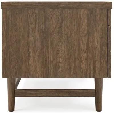 Austanny - Warm Brown - Home Office Desk