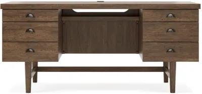 Austanny - Warm Brown - Home Office Desk