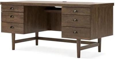 Austanny - Warm Brown - Home Office Desk