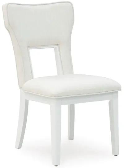 Chalanna - White - Dining Upholstered Side Chair (Set of 2)