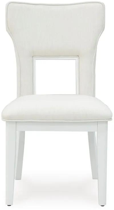 Chalanna - White - Dining Upholstered Side Chair (Set of 2)