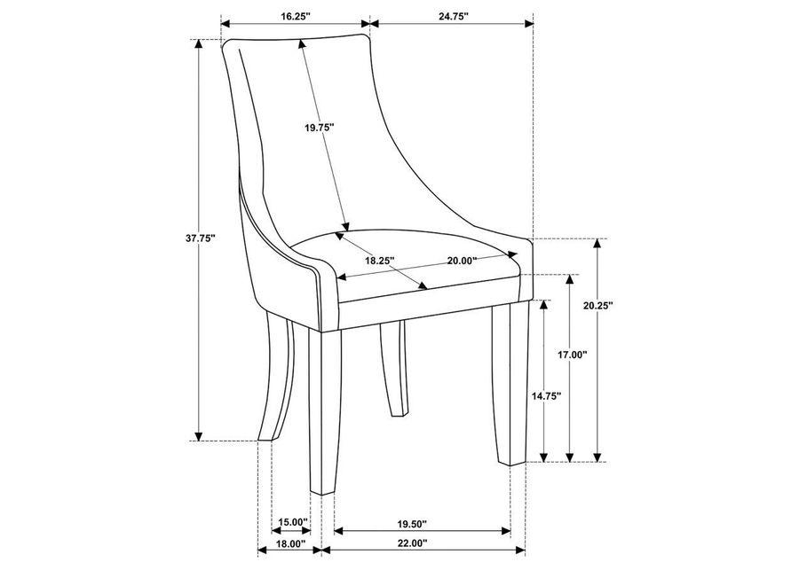 Phelps - Rectangular Trestle Dining Set