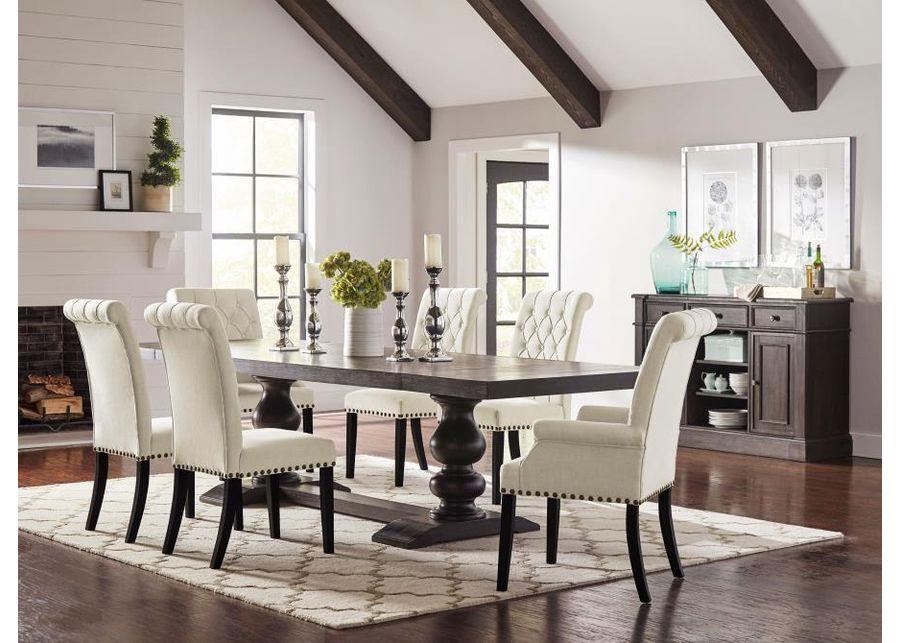 Phelps - Rectangular Trestle Dining Set