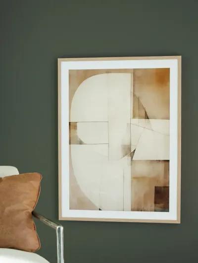 Corlain - Brown / Tan / White - Wall Art