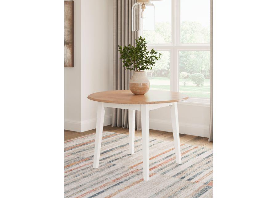 Gesthaven - Round Dining Room Drop Leaf Table