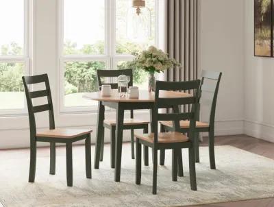 Gesthaven - Round Dining Room Drop Leaf Table