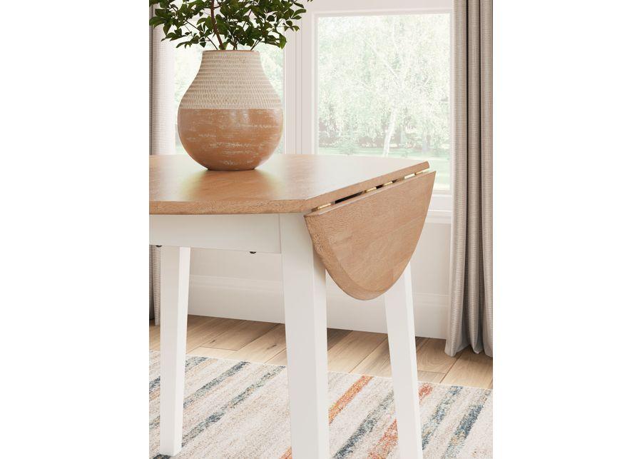 Gesthaven - Round Dining Room Drop Leaf Table