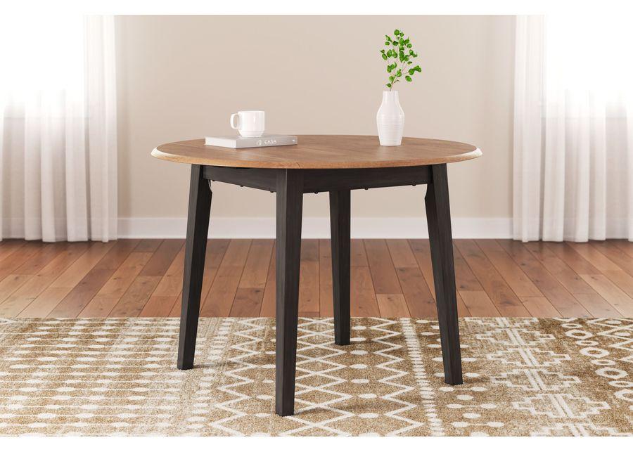 Gesthaven - Round Dining Room Drop Leaf Table