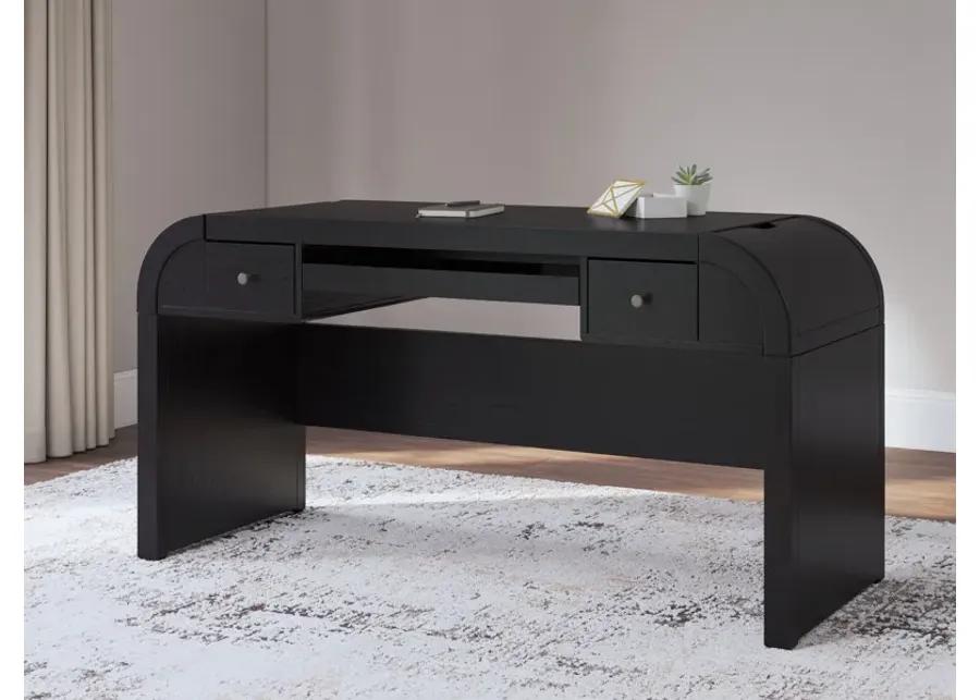 Rowanbeck - Black - Home Office Desk