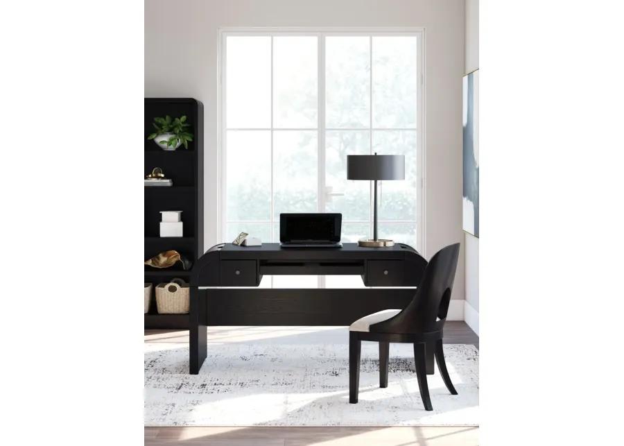 Rowanbeck - Black - Home Office Desk