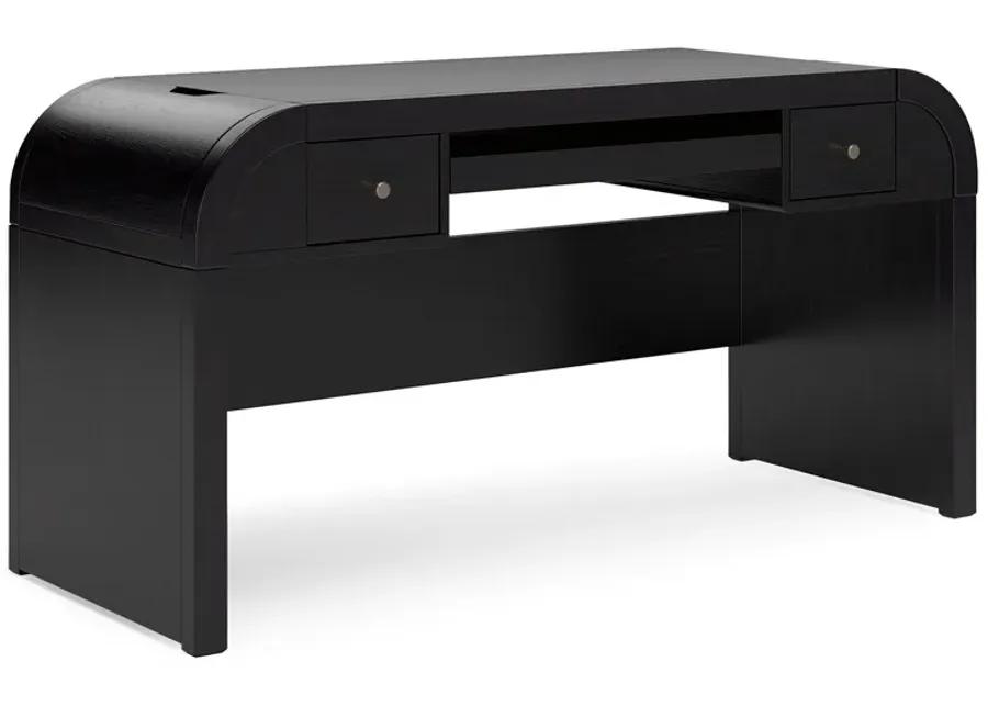 Rowanbeck - Black - Home Office Desk