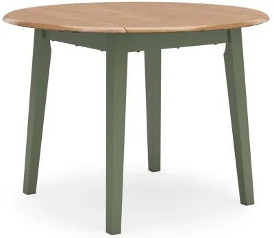 Gesthaven - Round Dining Room Drop Leaf Table Set