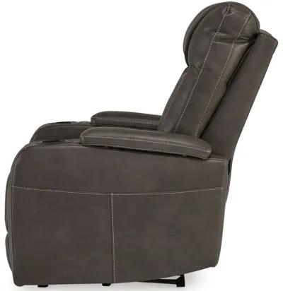 Feazada - Power Recliner With Adj Headrest