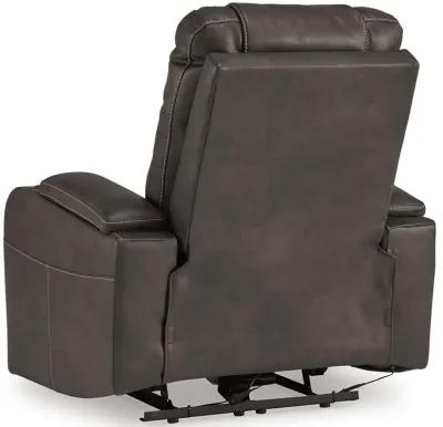 Feazada - Power Recliner With Adj Headrest