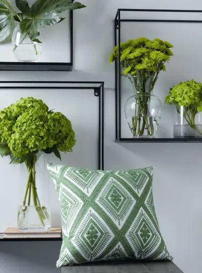 Bellvale - Green / White - Pillow