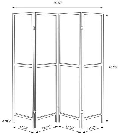 Mattison - 4 Panel Room Divider