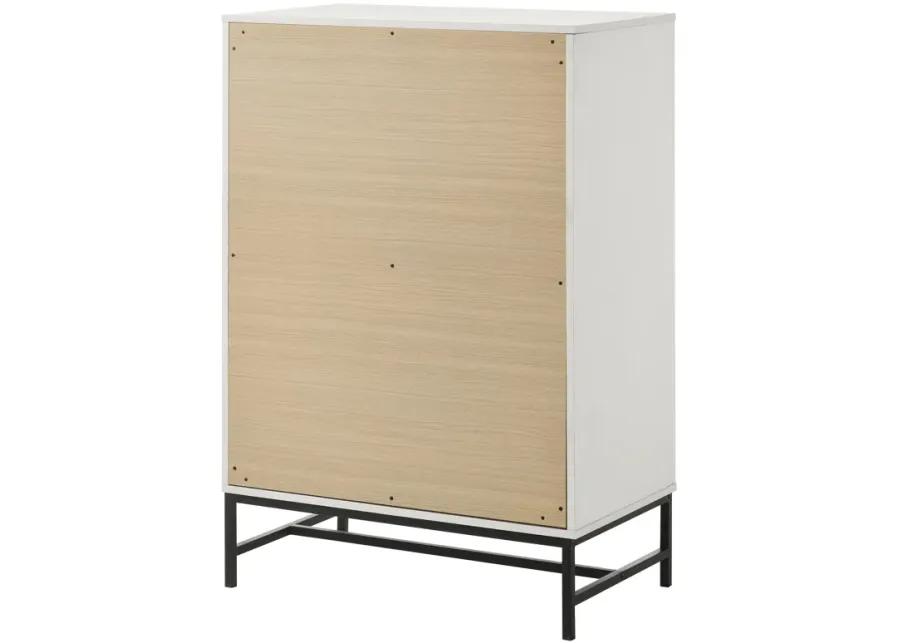 Sonora - 4-Drawer Bedroom Chest - White