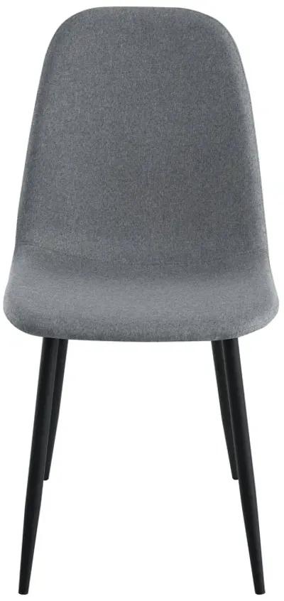 Dennison - Upholstered Dining Side Chair (Set of 4) - Gray