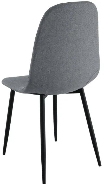 Dennison - Upholstered Dining Side Chair (Set of 4) - Gray