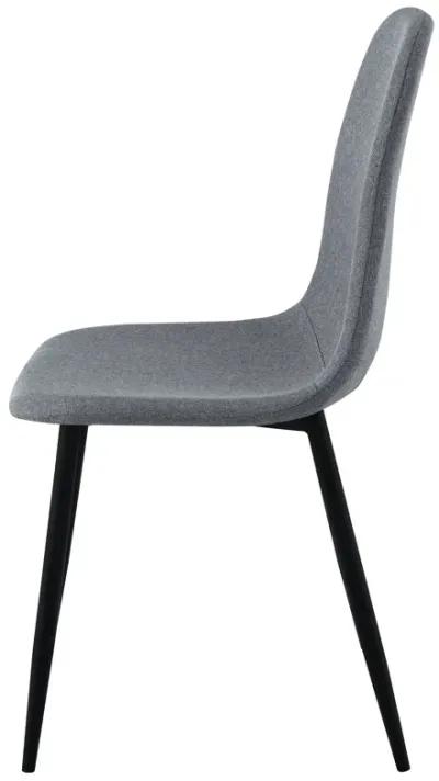 Dennison - Upholstered Dining Side Chair (Set of 4) - Gray