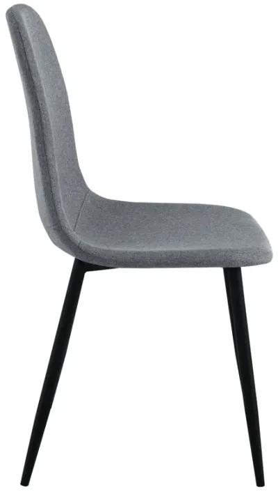 Dennison - Upholstered Dining Side Chair (Set of 4) - Gray