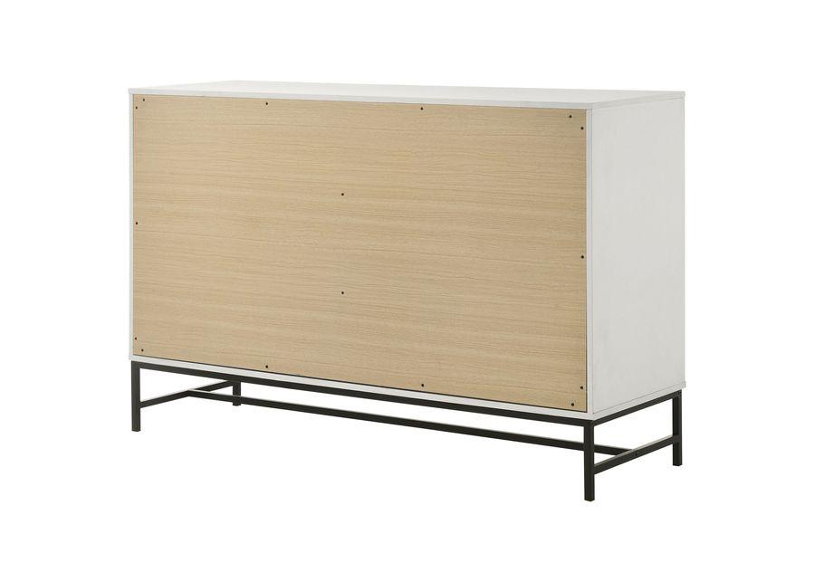 Sonora - 6-Drawer Bedroom Dresser - White