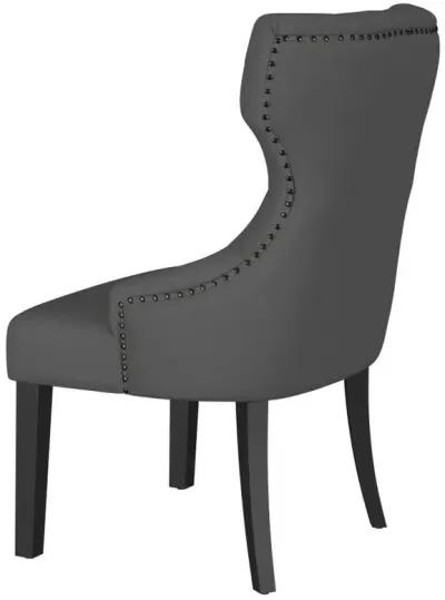 Baney - Upholstered Parson Dining Side Chair With Tufted Back