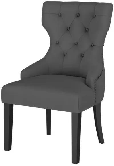 Baney - Upholstered Parson Dining Side Chair With Tufted Back