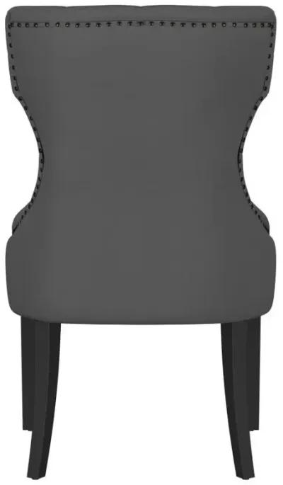 Baney - Upholstered Parson Dining Side Chair With Tufted Back