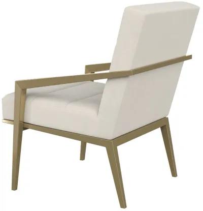 Kirra - Upholstered Metal Arm Accent Chair