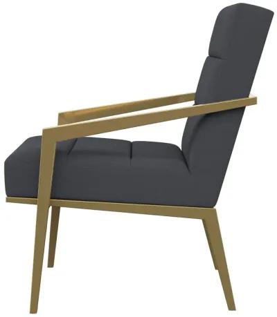 Kirra - Upholstered Metal Arm Accent Chair