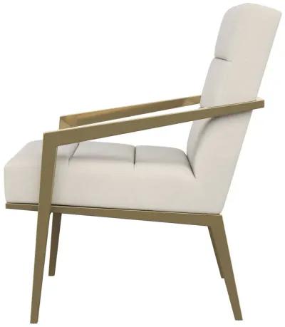 Kirra - Upholstered Metal Arm Accent Chair