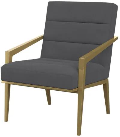 Kirra - Upholstered Metal Arm Accent Chair