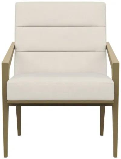 Kirra - Upholstered Metal Arm Accent Chair