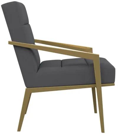 Kirra - Upholstered Metal Arm Accent Chair