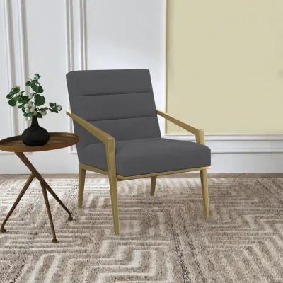 Kirra - Upholstered Metal Arm Accent Chair