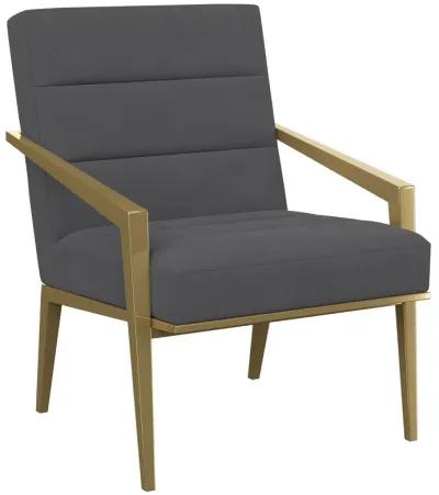 Kirra - Upholstered Metal Arm Accent Chair