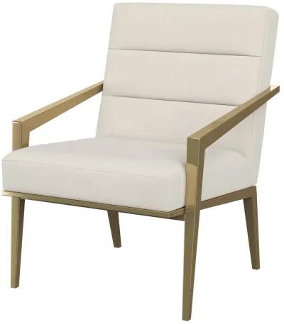 Kirra - Upholstered Metal Arm Accent Chair