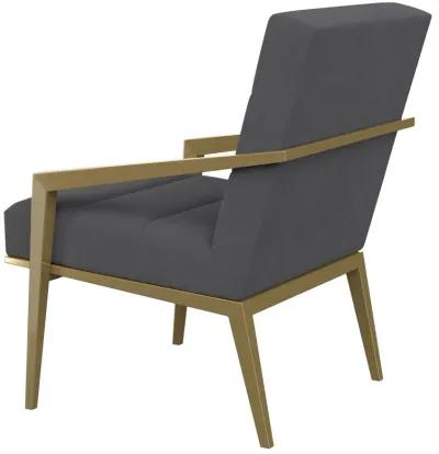 Kirra - Upholstered Metal Arm Accent Chair