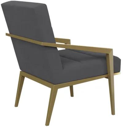 Kirra - Upholstered Metal Arm Accent Chair