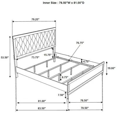 Sonora - Upholstered Panel Bed