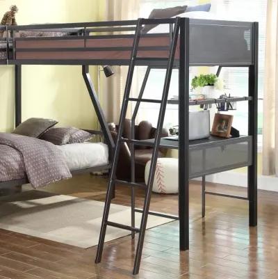 Meyers - Twin Loft Add-On - Black And Gunmetal