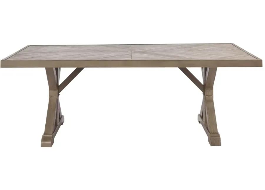 Beachcroft - Rect Dining Table W/Umb Opt